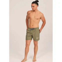 BAÑADOR HOMBRE LARGO CAQUI