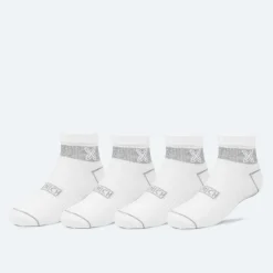 Calcetines MUNICH ankle sport de algodón-poliéster-espandex blanco