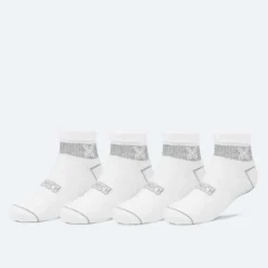 Calcetines MUNICH ankle sport de algodón-poliéster-espandex blanco