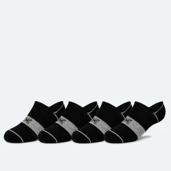 Calcetines MUNICH invisible sport de algodón-poliéster-espandex negro