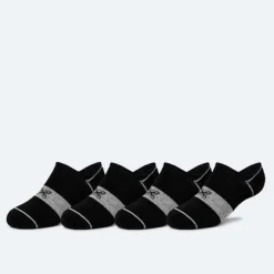 Calcetines MUNICH invisible sport de algodón-poliéster-espandex negro