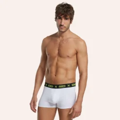 Calzonzillos MUNICH boxer de algodón-eslastano blanco