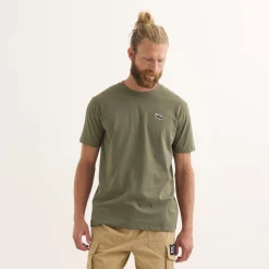 Camiseta MUNICH Brench lifestyle hombre de algodón orgánico khaki