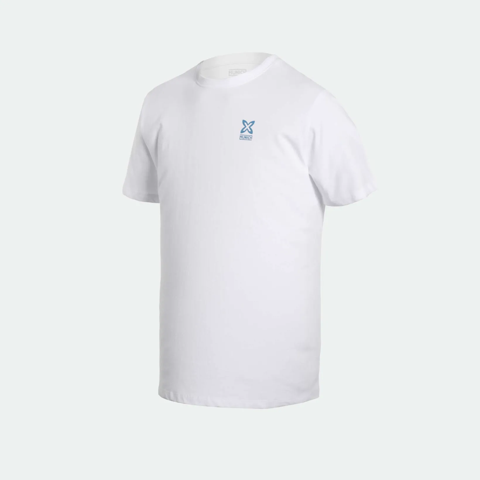 Camiseta MUNICH de algodón blanca