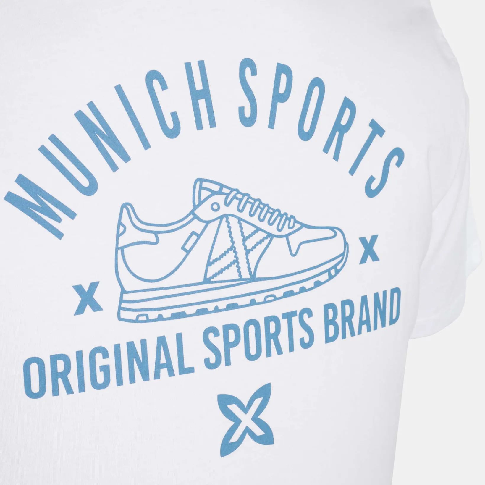 Camiseta MUNICH de algodón blanca