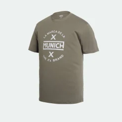 Camiseta MUNICH de algodón khaki
