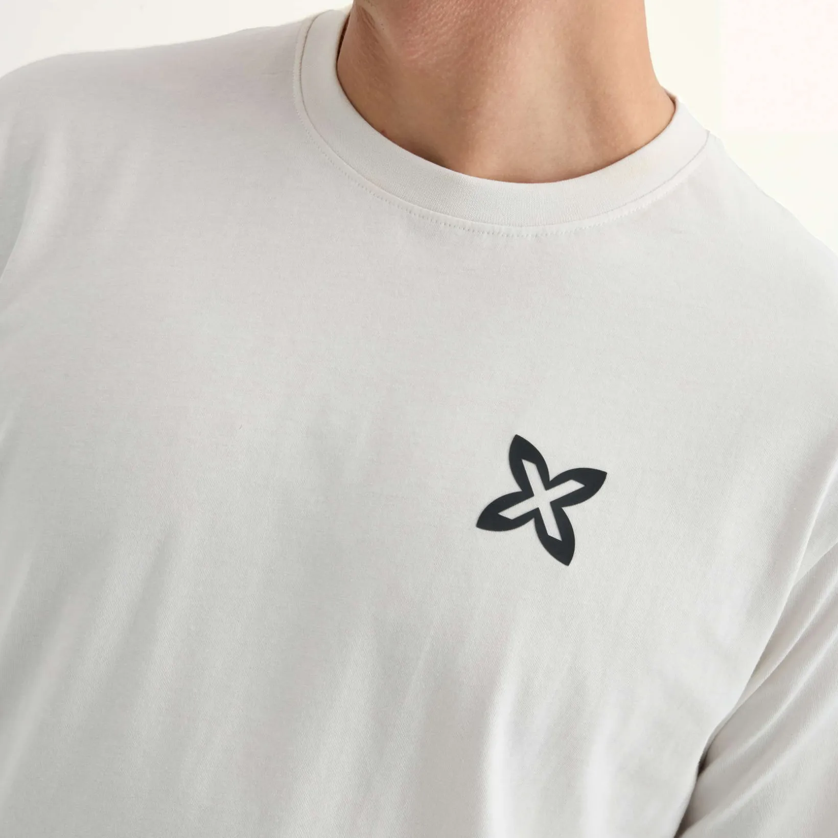 Camiseta MUNICH Skate streetwear hombre de algodón orgánico blanco