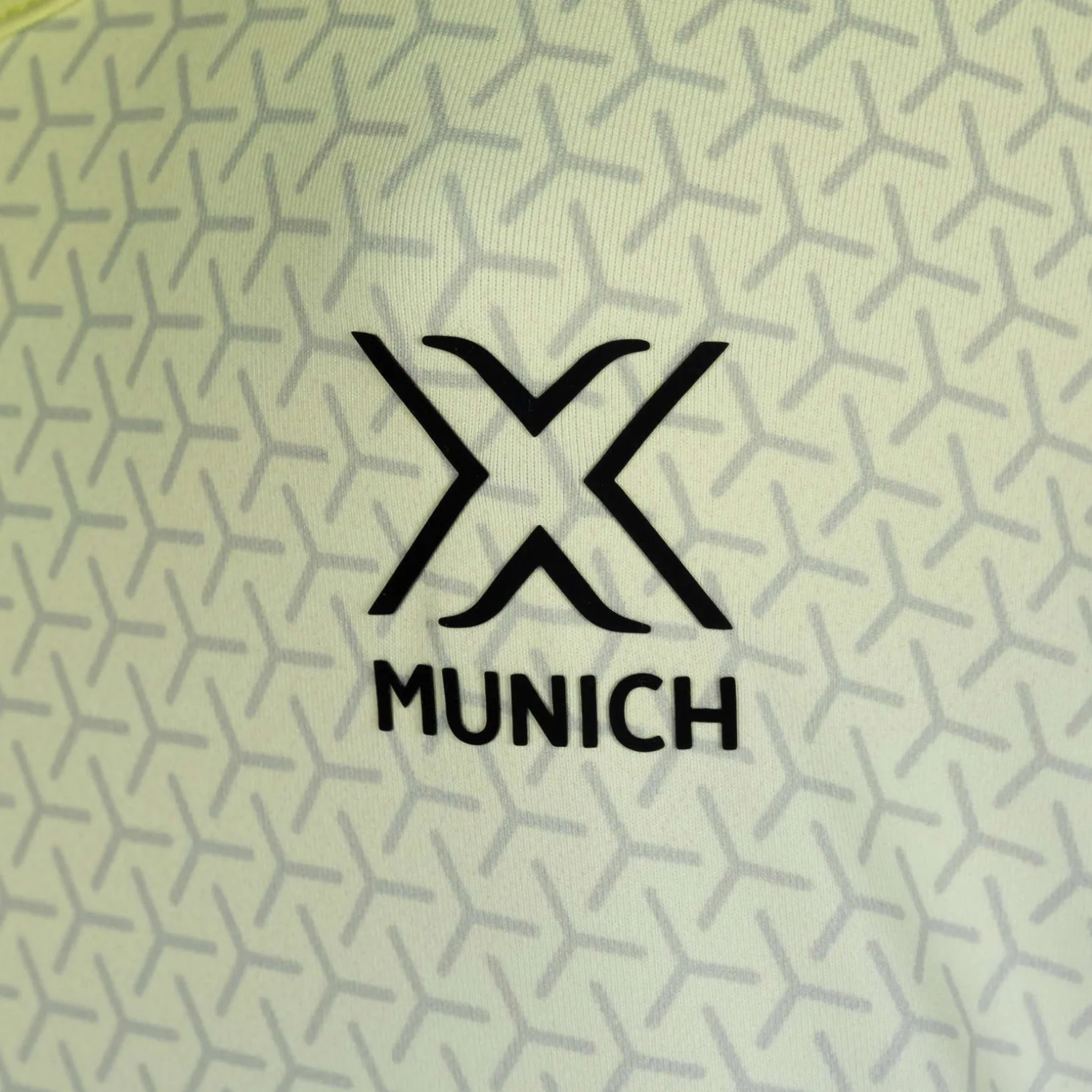 Camiseta sin mangas MUNICH Top Club de poliéster-elastano blanco/lima