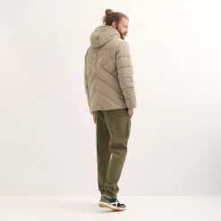 Chaqueta MUNICH Cloud lifestyle hombre de poliéster camel