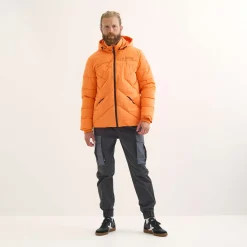 Chaqueta MUNICH Cloud lifestyle hombre de poliéster naranja