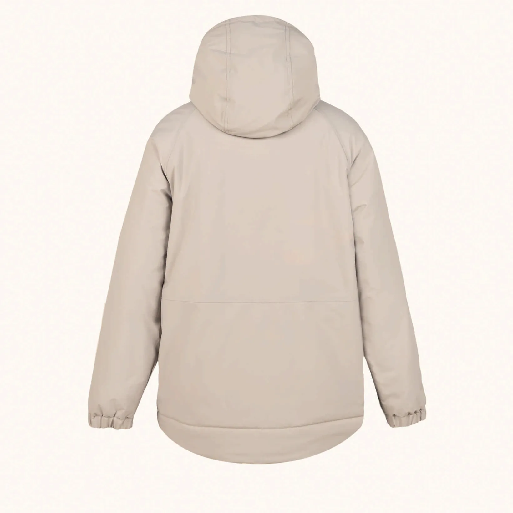 Chaqueta MUNICH lift casual de polyester camel.