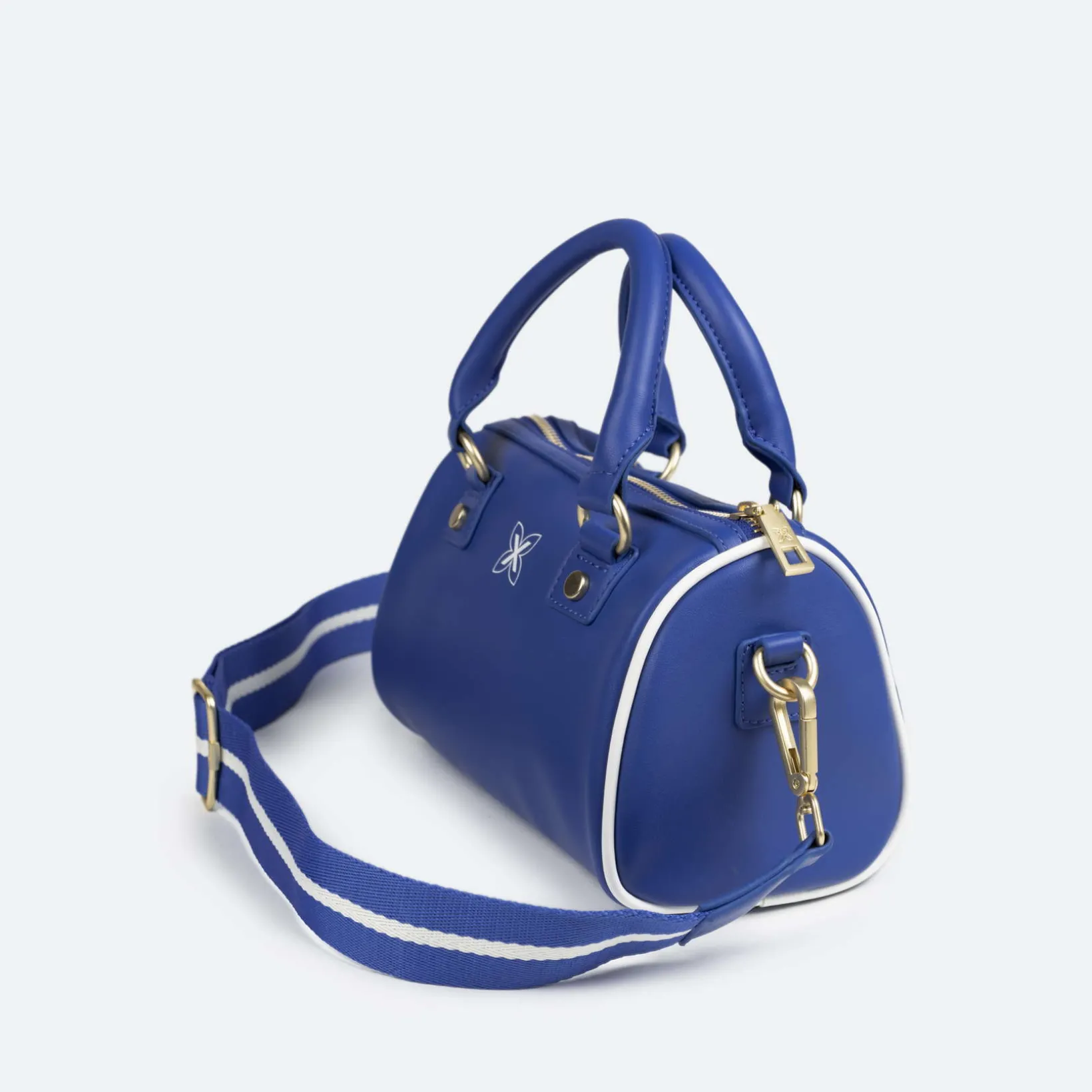 COURT CROSSBODY BARREL C/BLUE