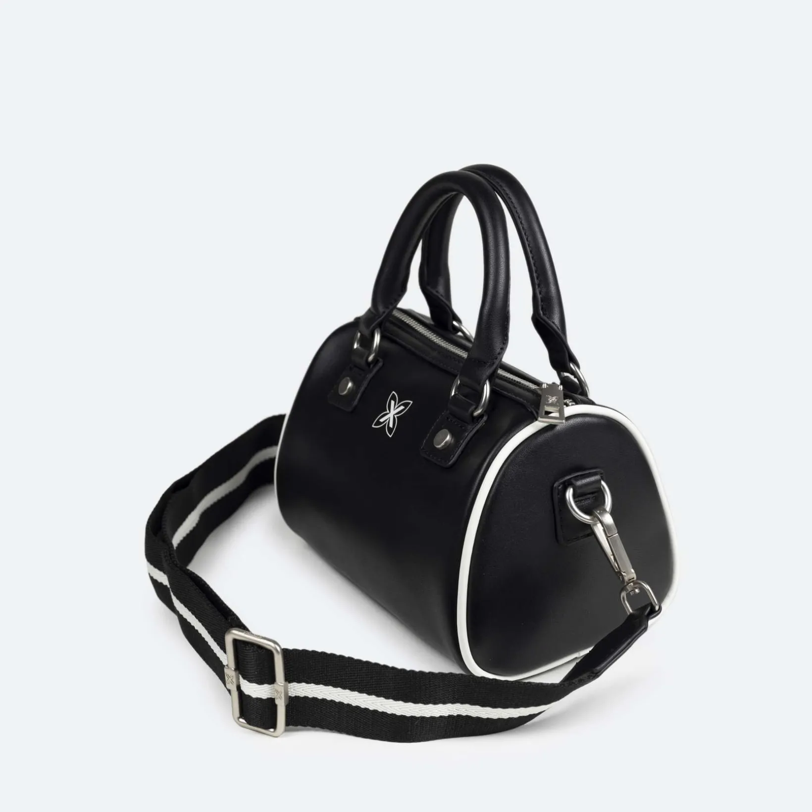 COURT CROSSBODY BARREL C/BLACK