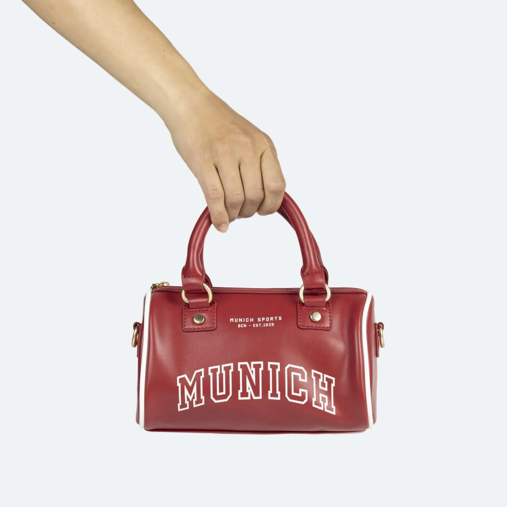 COURT CROSSBODY BARREL C/RED