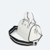 COURT CROSSBODY BARREL C/WHITE