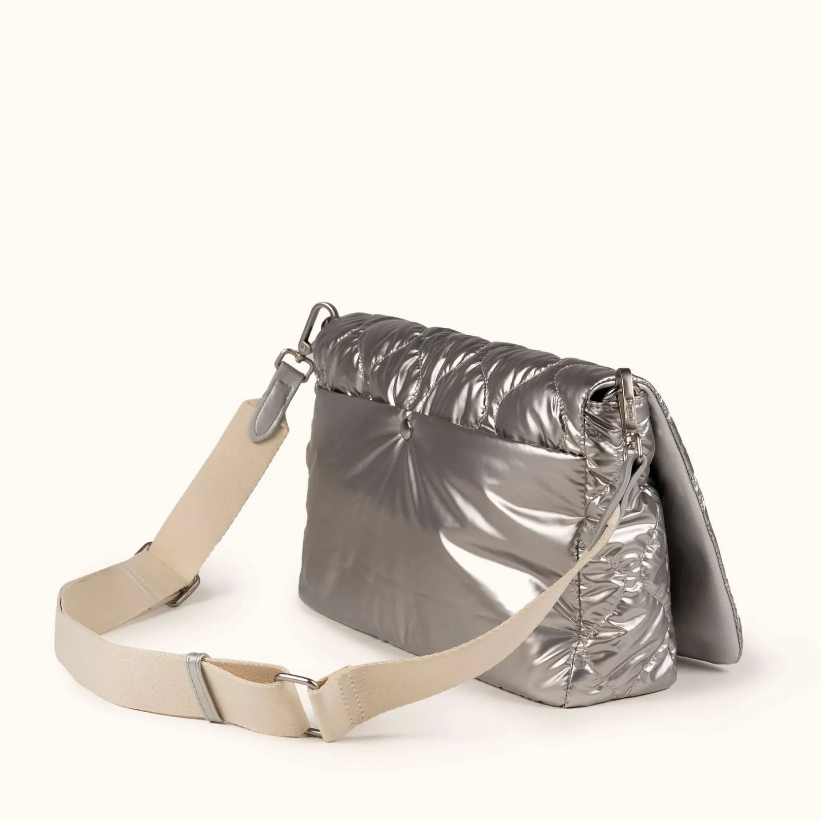 COVER FW25 CROSSBODY MESSENGER C/SILVER