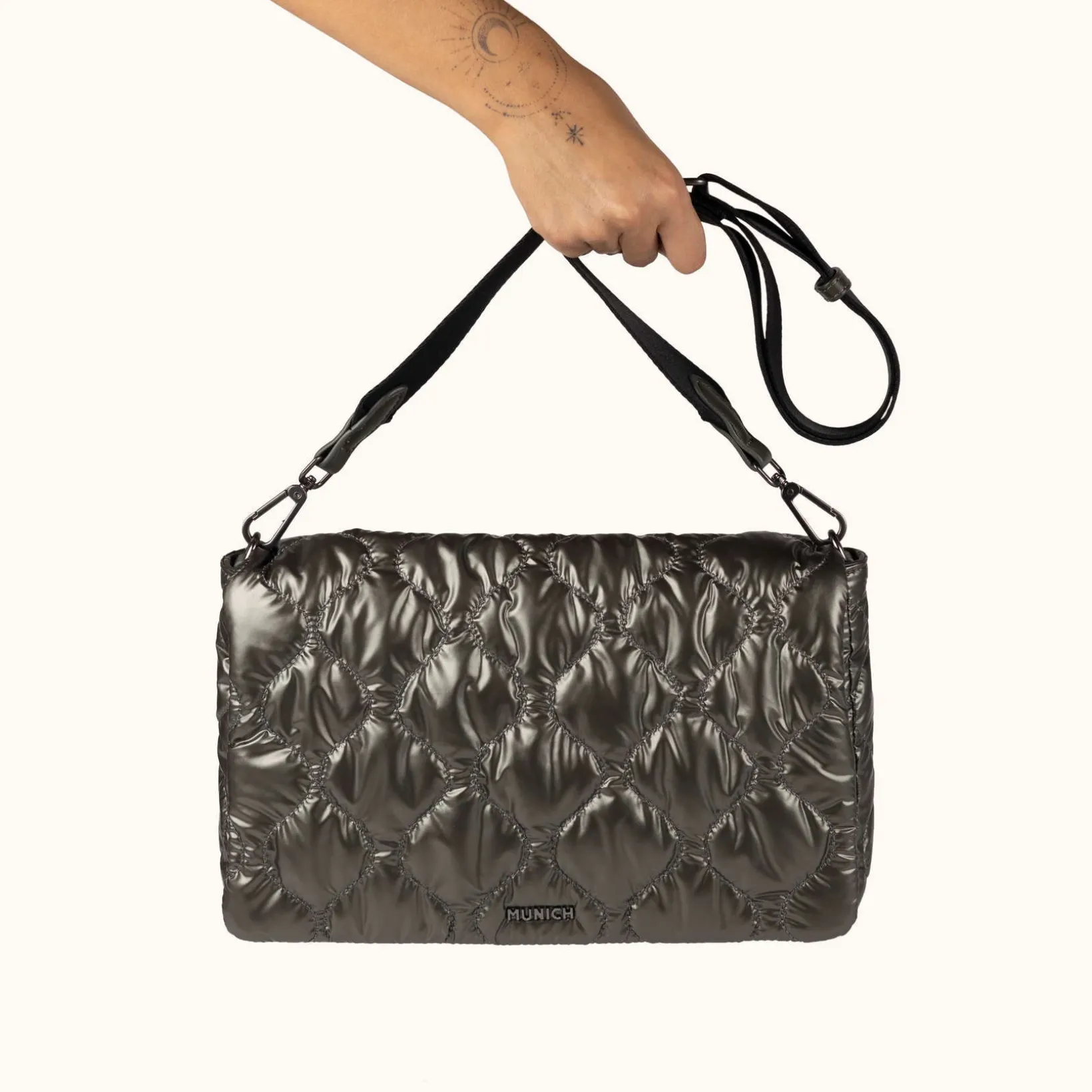 COVER FW25 CROSSBODY MESSENGER C/KHAKI