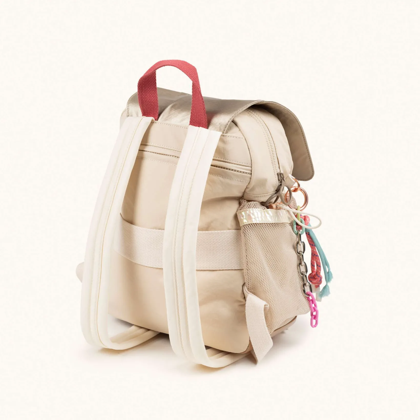 DEEP RECYCLED FW25 BACKPACK C/CREAM