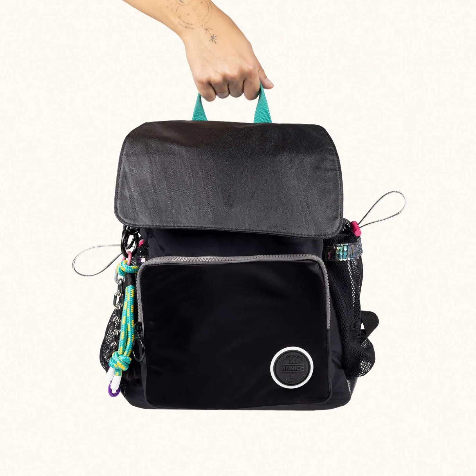 DEEP RECYCLED FW25 BACKPACK C/BLACK
