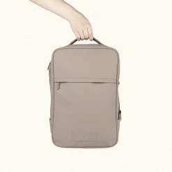 ESSENCE RECYCLED FW25 BACKPACK C/TAUPE