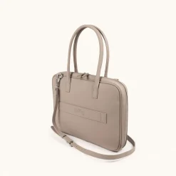 ESSENCE RECYCLED FW25 SHOPPER C/TAUPE