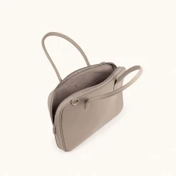 ESSENCE RECYCLED FW25 SHOPPER C/TAUPE