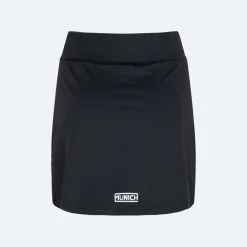 Falda MUNICH Winner de poliéster-elastano negro
