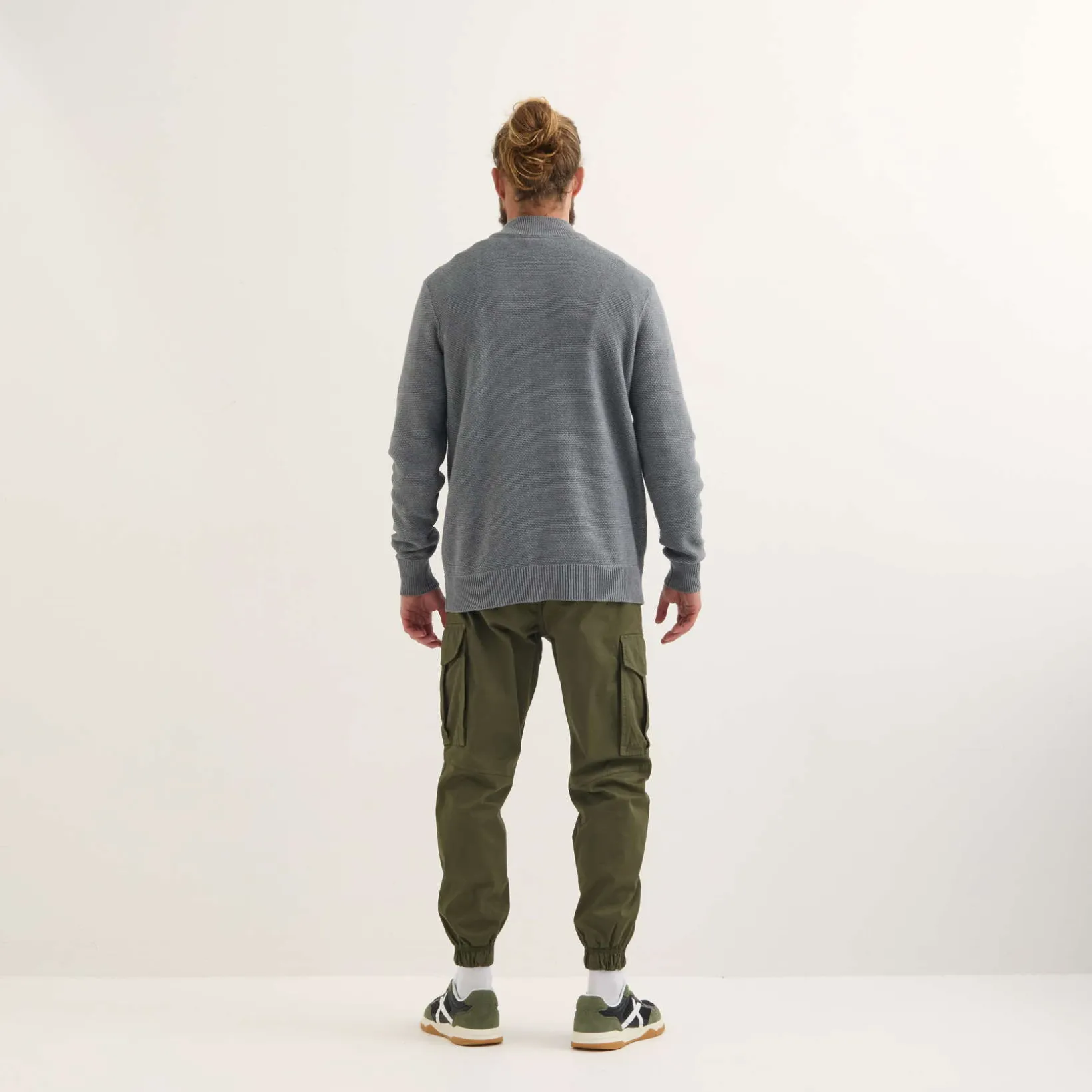 Jersey MUNICH Roma lifestyle hombre de algodón-poliéster gris