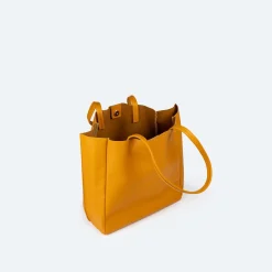 LOFT WOMAN SHOPPER MOUTARD