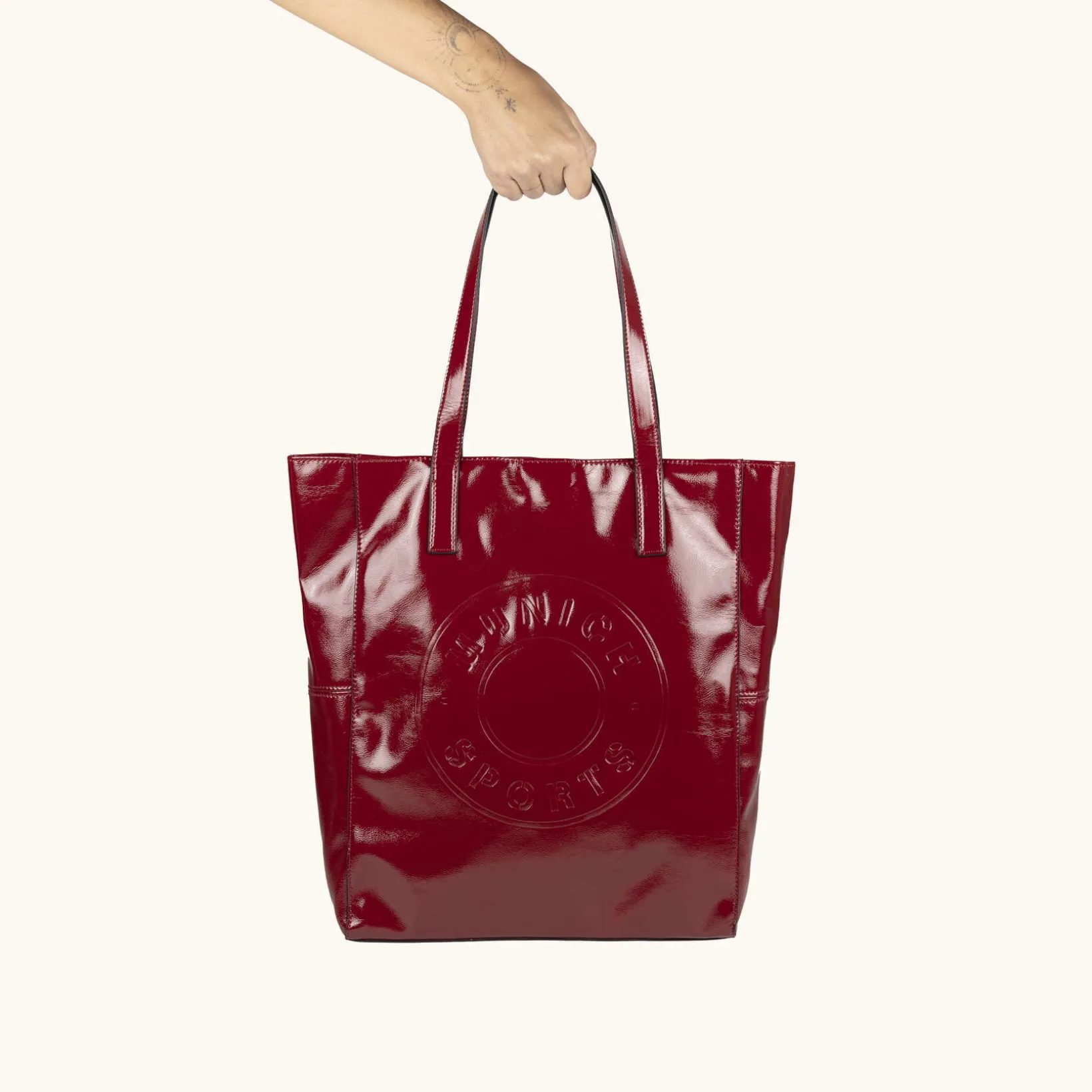 MH FW25 SHOPPER C/RED