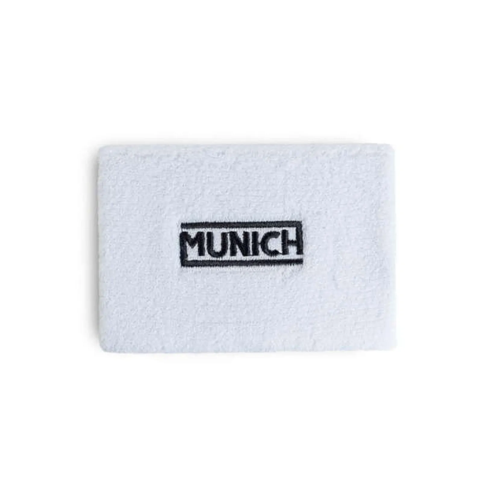Muñequera MUNICH de algodón-latex blanco