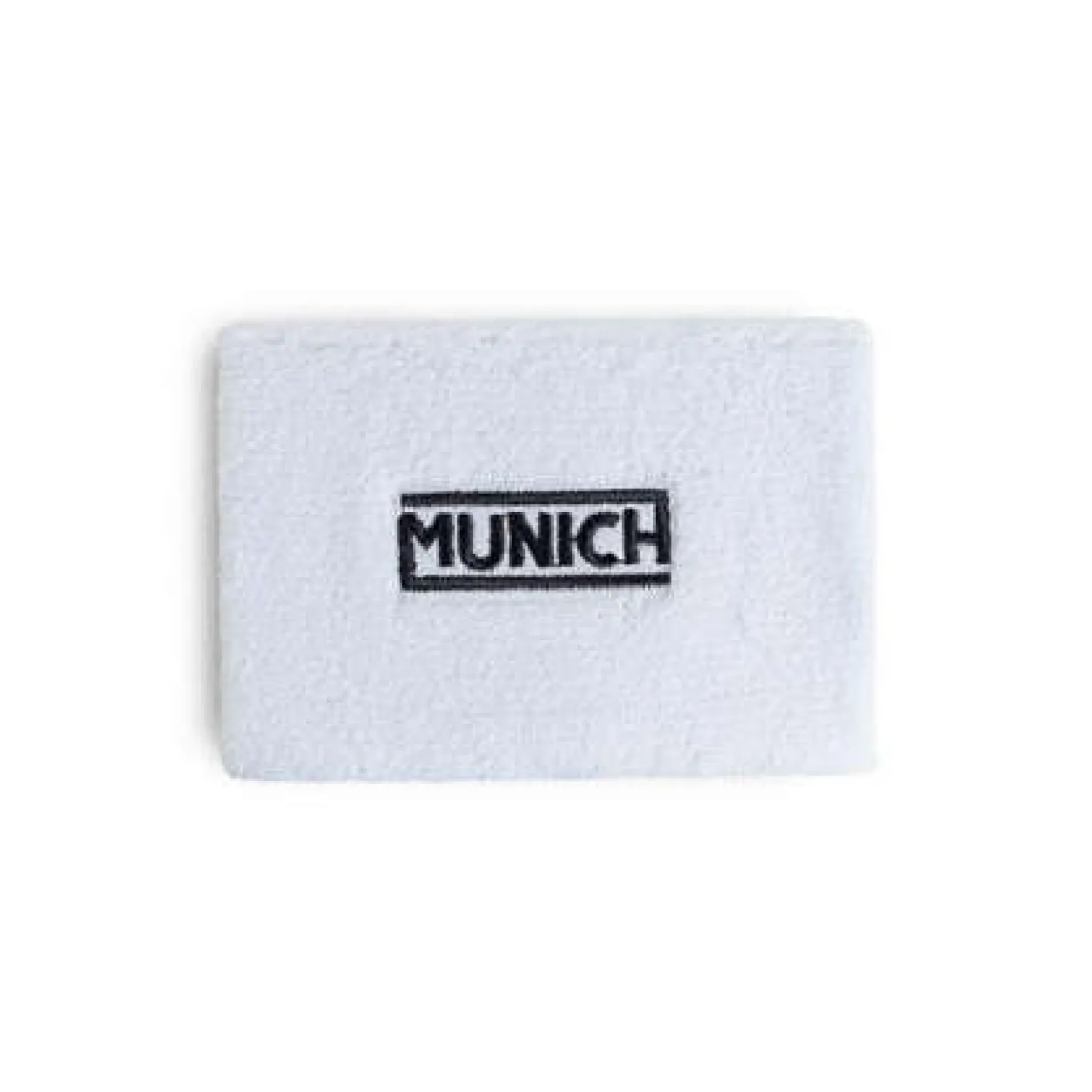 Muñequera MUNICH de algodón-latex blanco