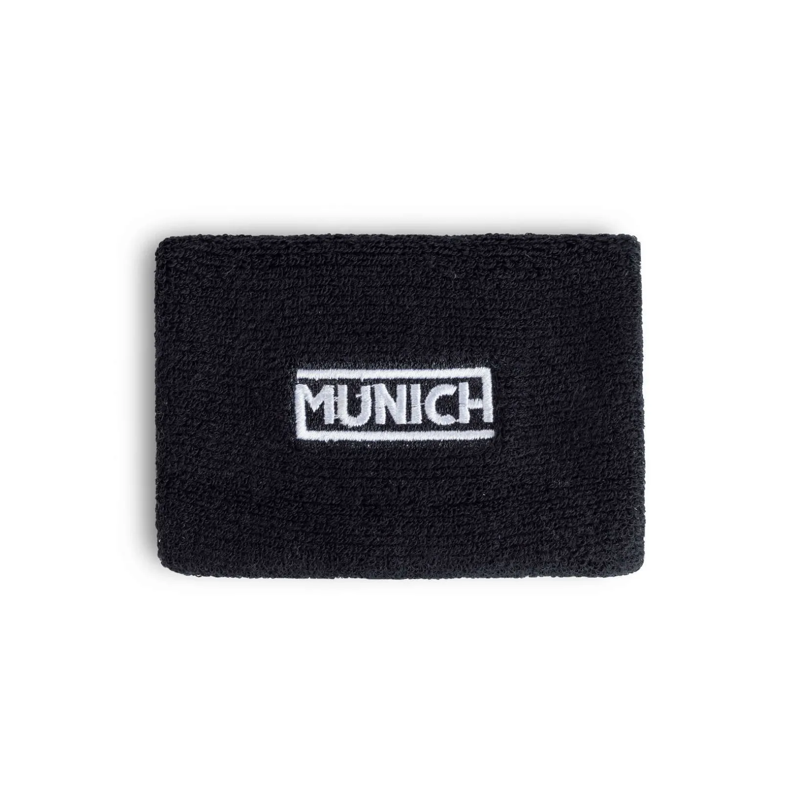 Muñequera MUNICH de algodón-latex negro