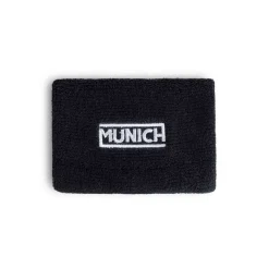 Muñequera MUNICH de algodón-latex negro