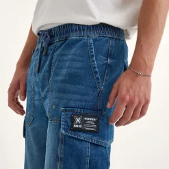 Pantalón cargo MUNICH lifesyle hombre de algodón denim