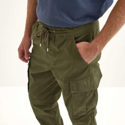 Pantalón MUNICH Cargo explore lifestyle de algodón-elastano khaki