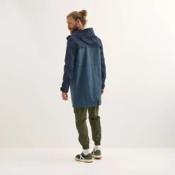Parka MUNICH Rain lifestyle impermeable hombre de poliéster petroleo