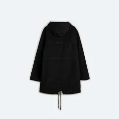 Parka MUNICH rain lifestyle de poliéster negro