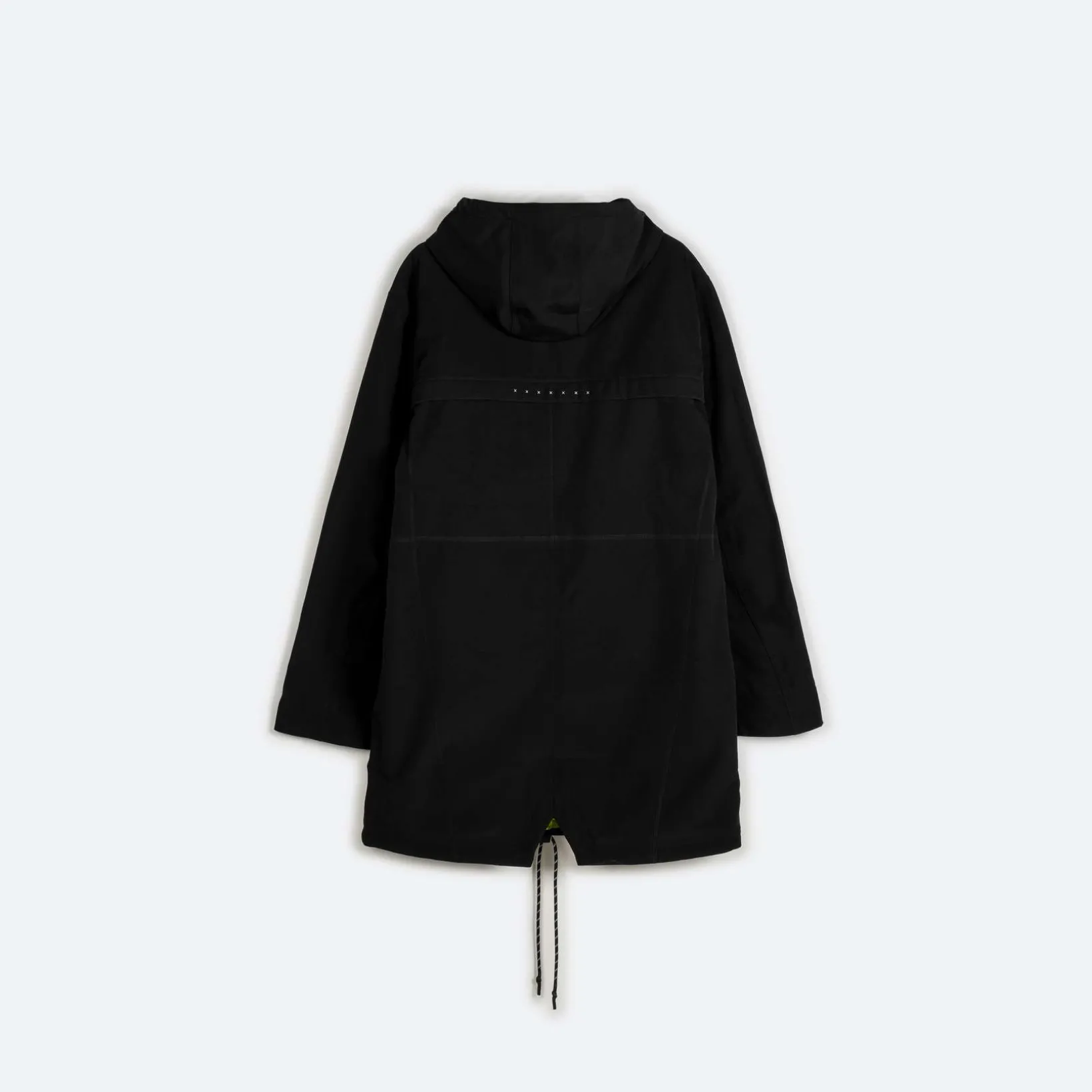 Parka MUNICH rain lifestyle de poliéster negro