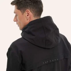 Parka MUNICH rain lifestyle de poliéster negro