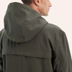 Parka MUNICH rain lifestyle de poliéster caqui
