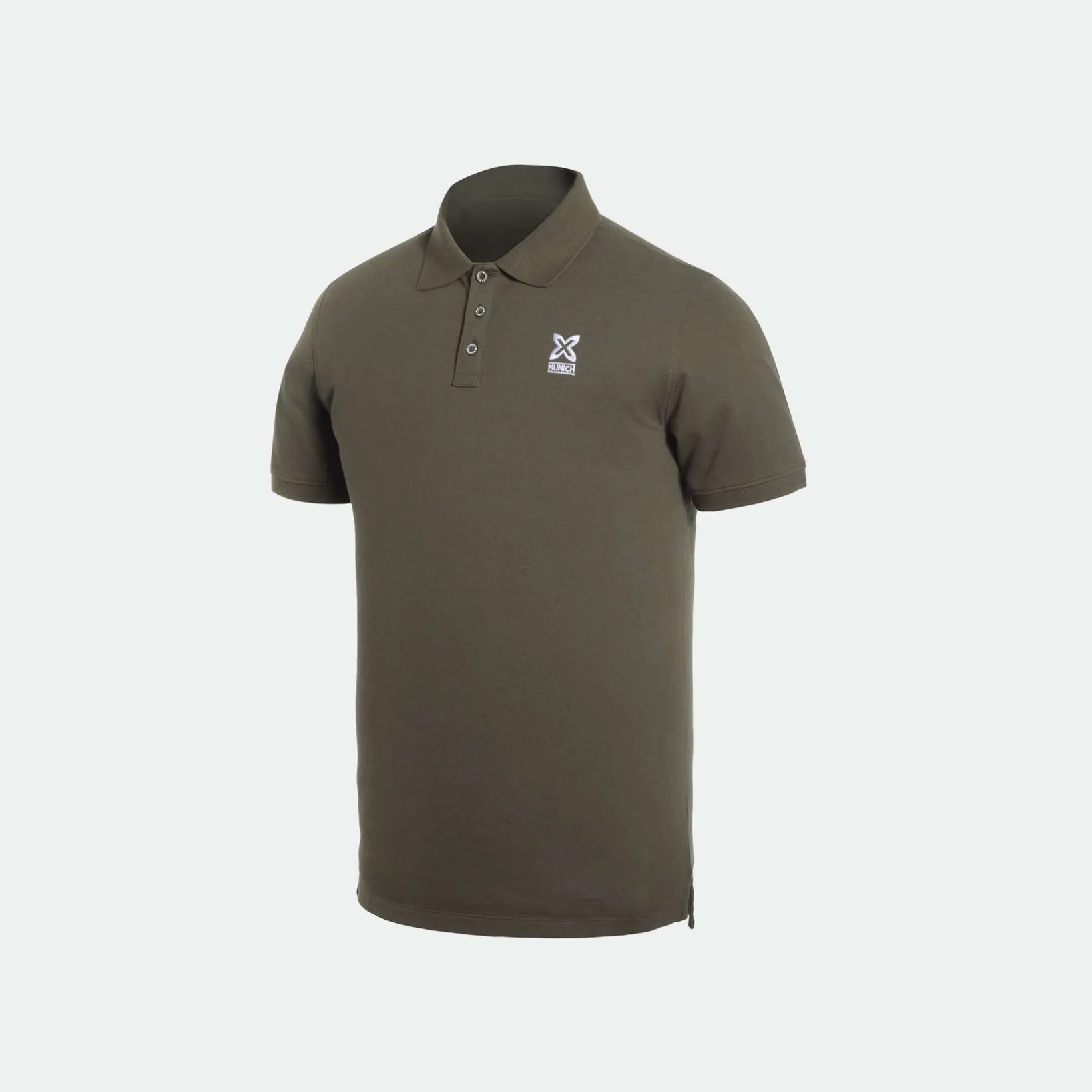 Polo MUNICH de algodón khaki