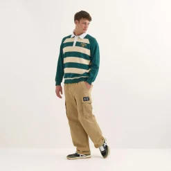 Polo MUNICH Stanford streetwear hombre de algodón orgánico verde