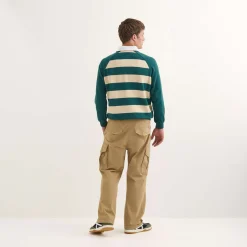 Polo MUNICH Stanford streetwear hombre de algodón orgánico verde