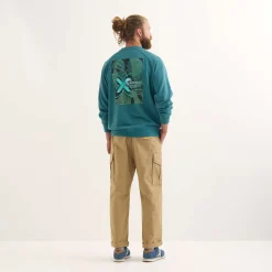 Sudadera MUNICH Sotil lifestyle hombre de algodón orgánico verde