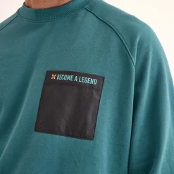 Sudadera MUNICH Sotil lifestyle hombre de algodón orgánico verde