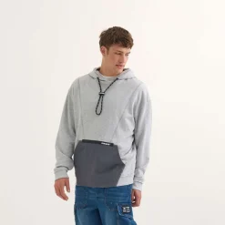 Sudadera MUNICH Space streetwear hombre de algodón gris