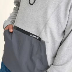 Sudadera MUNICH Space streetwear hombre de algodón gris
